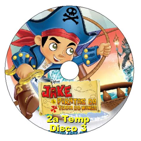 Dvds Jake E Os Piratas Da Terra Do Nunca A Temporada