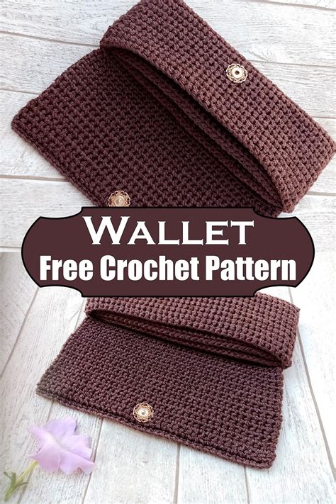 20 Free Crochet Wallet Patterns For All Skill Levels Diyscraftsy