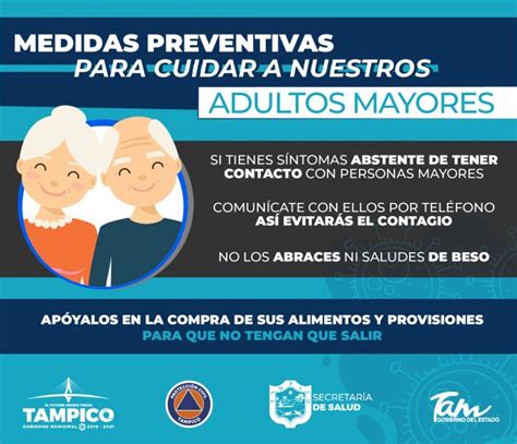 Gobierno De Tampico Cuidemos A Nuestros Adultos Mayores