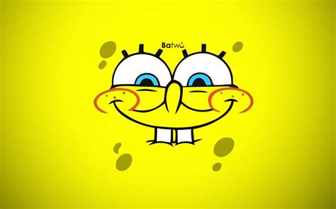 Cartoons Spongebob Yellow Tooth Face Wallpaper Anime Wallpaper