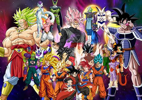 Voiced by christopher sabat and 10 others. Goku vs his main villains by SuperSaiyanCrash on DeviantArt