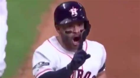Video Jose Altuve Begging Teammates Not To Rip Off His Jersey After