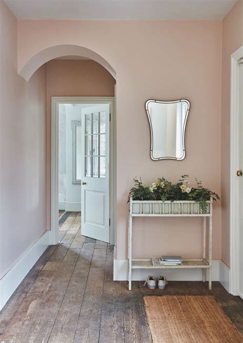 How To Use Colour To Make Your Home Work Harder For Our New Way Of Living Pink Hallway