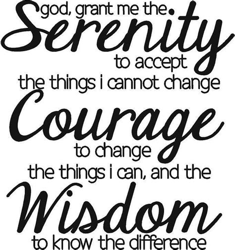 19 Best Recovery Serenity Prayer Images On Pinterest