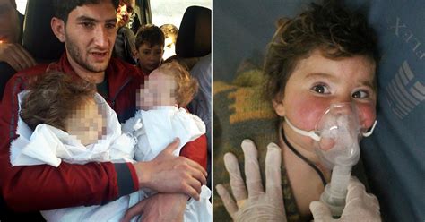 Syria Civil War Video Shows Aftermath Of Sarin Attack Which Killed 92 World News Metro News