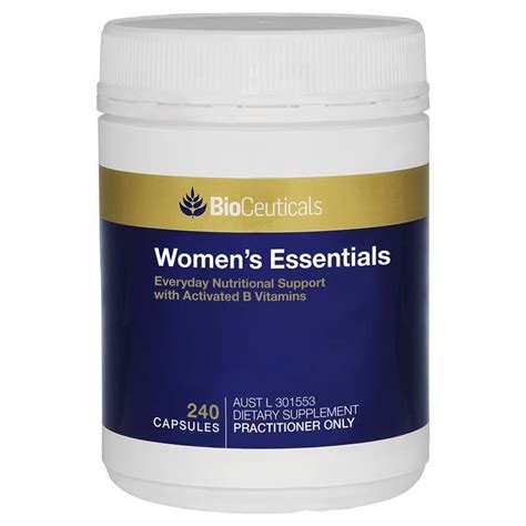 Buy Bioceuticals Womens Essentials 240 Capsules New Formula Online At