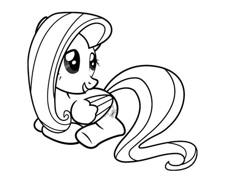 It's so much fun to print out and cut out your own my little pony character. Fluttershy Coloring Pages - Best Coloring Pages For Kids