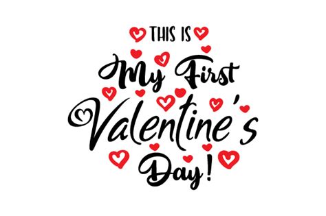 This Is My First Valentines Day Svg Cut File By Creative Fabrica