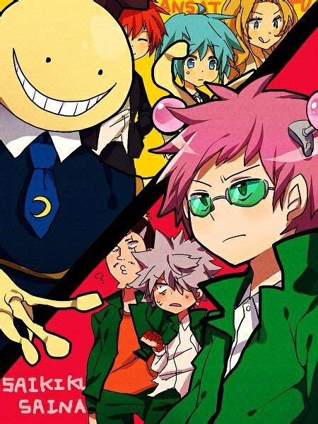 Mixed Animes 😍 Anime Crossover Otaku Psi Nan Nagisa Shiota K