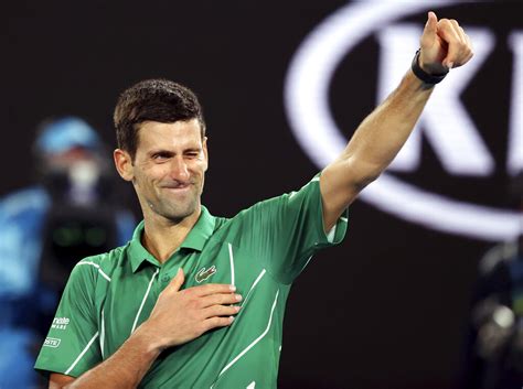 Novak djokovic leads the list of nominees for best athlete, men's tennis for the 2021 espys, but rafael nadal, dominic thiem and daniil medvedev are in the running, too. Novak Djokovic thanks Ivanisevic tips after flurry of aces ...