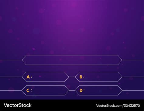Quiz Game Background Royalty Free Vector Image