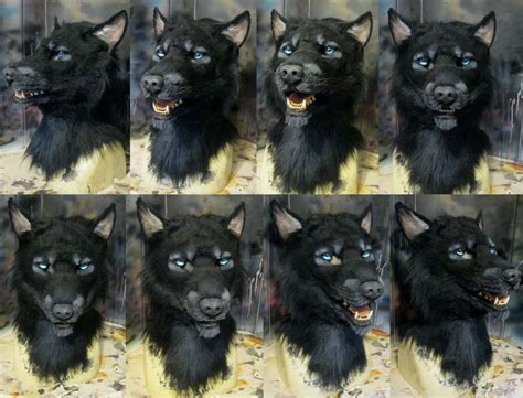 Awesome Wolfwerewolf Mask Werewolf Mask Fursuit Furry Furry Art