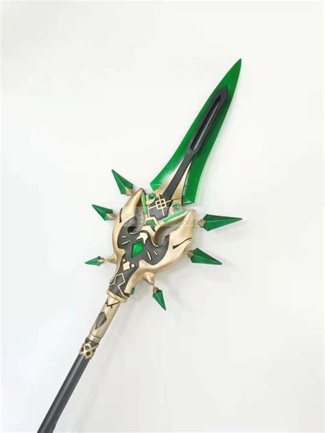 Primordial Jade Winged Spear Prop Genshin Impact