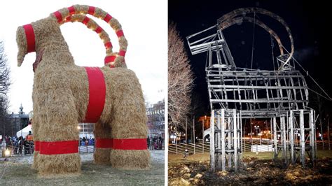 Swedish Revelers Get Their Goat — Again — As Holiday Tradition Meets
