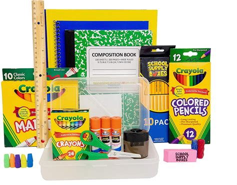 Back To School Essentials Supplies Kit Bundle K 8