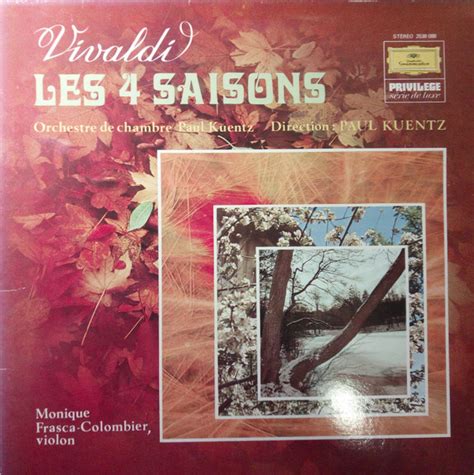 Page 2 Album Les Quatre Saisons De Vivaldi