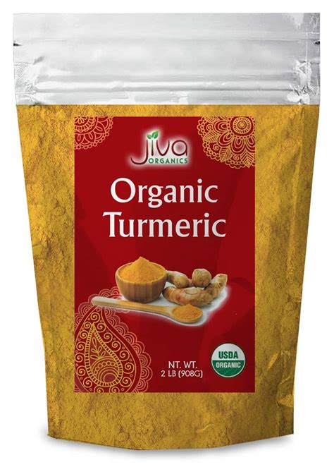 Organic Turmeric Root Powder Lb Bag With Curcumin Non Gmo Lab