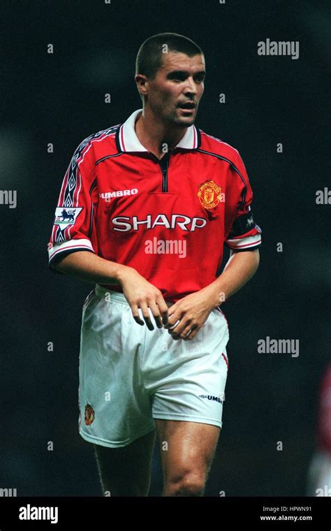 Roy Keane Manchester United Fc 10 September 1998 Stock Photo Alamy