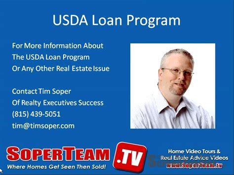 Usda Home Loan Program 100 Financing Youtube