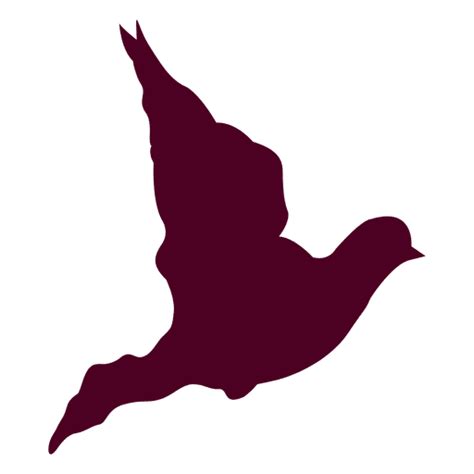 Dove Flying Sequence Silhouette Transparent Png And Svg Vector File
