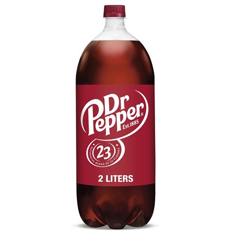 Dr Pepper Soda 2 L Bottle
