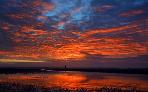 Ron Davies Photography In Camera Amazing Red Skies At