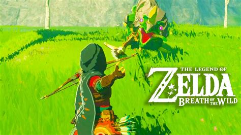 The Legend Of Zelda Breath Of The Wild Gameplay Full