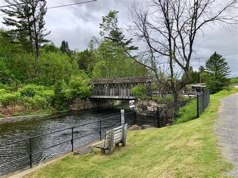 West Danville Covered Footbridge Built 1977 West Danville Vermont