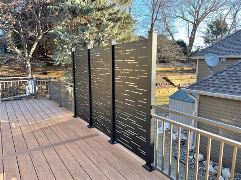 Deck Privacy Panels In 2021 Maintenance Free Deck Deck Privacy