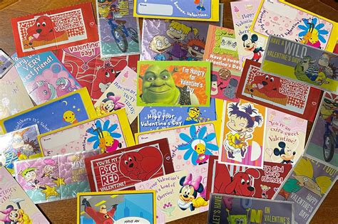 2000s Valentines Day Card Packs Lot of 10 Random Valentines - Etsy