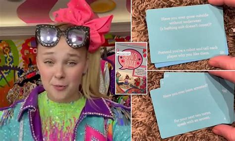 Jojo Siwa Board Game For Kids Pulled For Inappropriate Questions