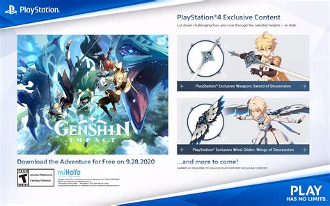 Genshin Impact Hits Ps4 September 28 Bonuses For Pre Orders And Ps