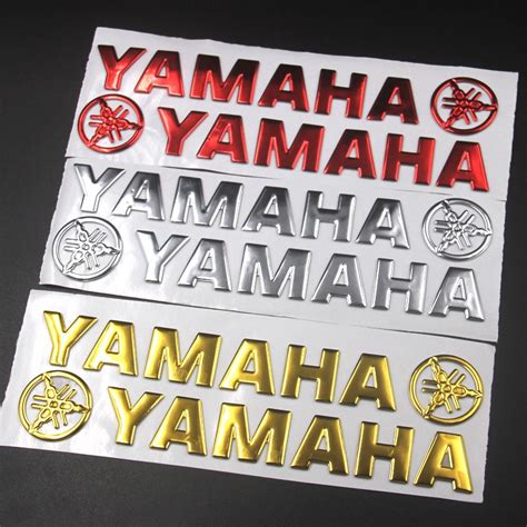 Stand out from the crowd and ride in style with. Motorcycle 3D Sticker YAMAHA HONDA SUZUKI emblem Logo ...