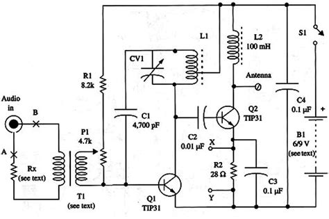 Two Transistor Mw Transmitter Tel023e