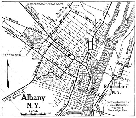 Albany Ny Map 1923 1920s Albanygroup Archive Flickr