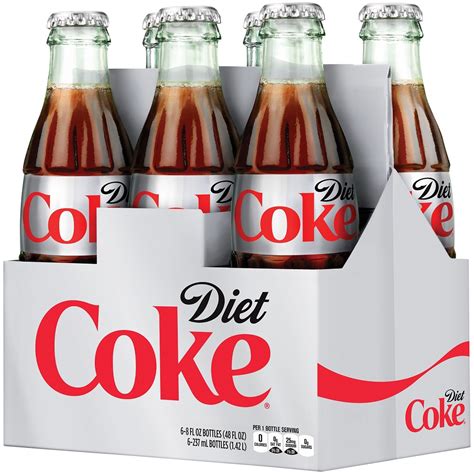 coca cola diet coke bottles 8 fl oz 6 ct beercastleny
