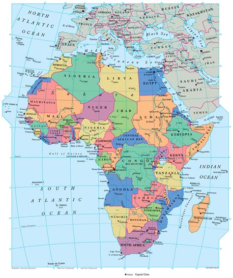 Equator Africa Map Map Of Africa