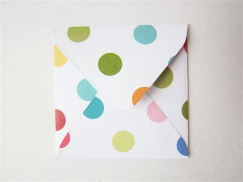 Diy Mini Envelopes Free Printable Pattern And Tutorial Tiny Envelopes