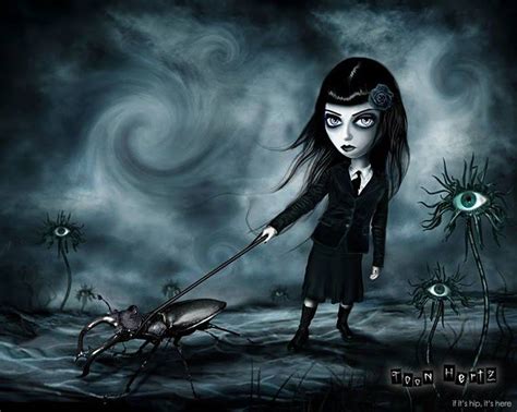 The Gothic Art Of Toon Hertz 25 Bewitching Examples If Its Hip It