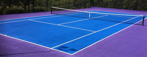 Tennis Court Synthetic Turf Cleaning Maintenance