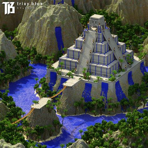 I Transformed The Vanilla Jungle Temple Into An Ancient Aztec Pyramid