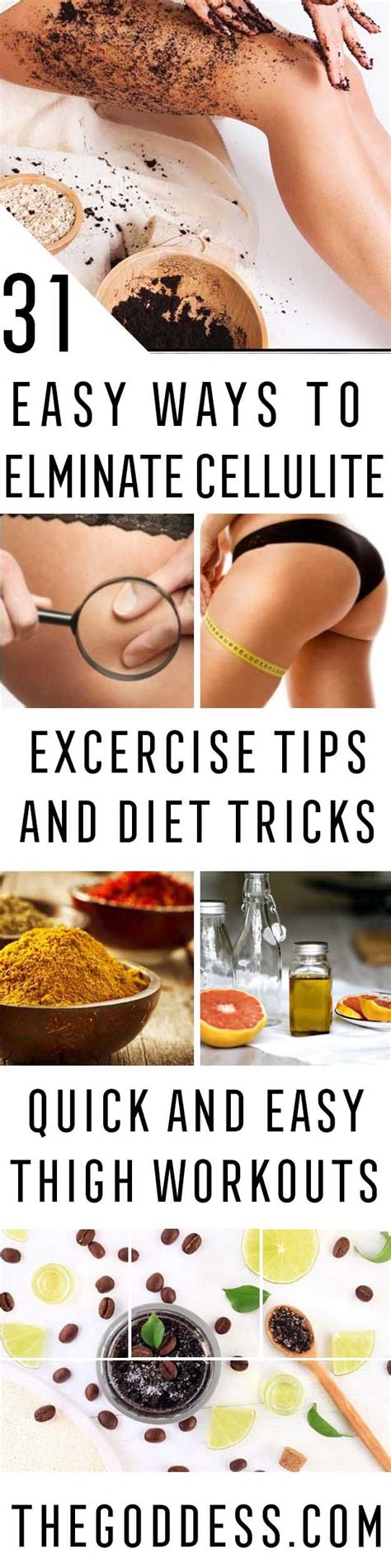 Easy Ways To Eliminate Cellulite Fast How Tos Exercise Tips And Diet