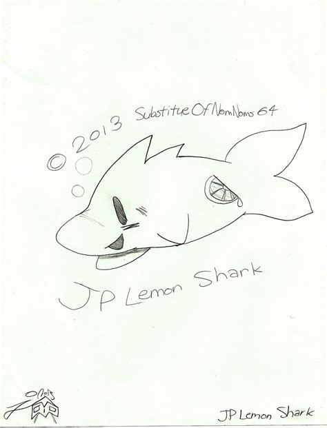 The Lemon Shark By Jusu Tengu On Deviantart