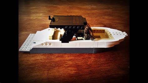Lego Boat Moc Wake Boat Youtube