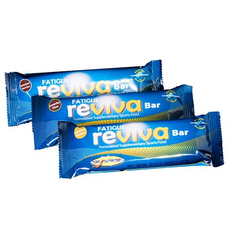 Scroll down to see our top nutrition bars. Fatigue Reviva Protein Bars - Top Nutrition