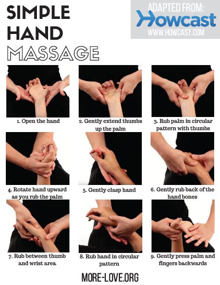 How To Give A Simple Hand Massage Healing Touch Builds Connection When Recovering From An