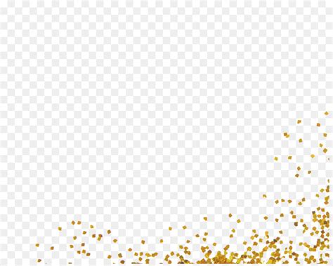Gold Transparent Glitter  Img Clam