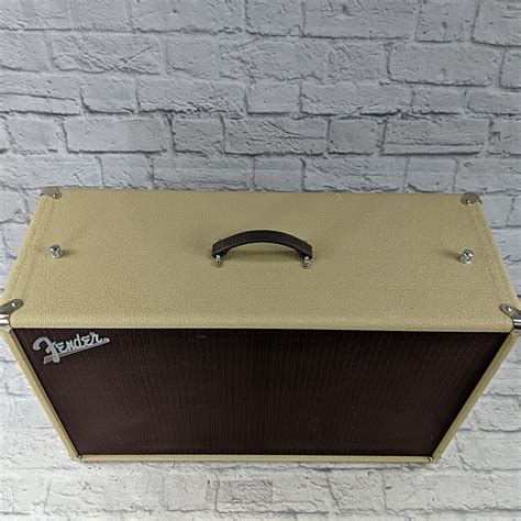 Fender Supersonic 60 2x12 Enclosure Blonde Speaker Cabinet Evolution