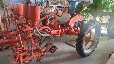 1948 Allis Chalmers G With Lettuce Planter S171 Fall Premier 2021