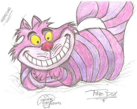Cheshire Cat Alice In Wonderland By Felipedsx By Felipedsx On Deviantart